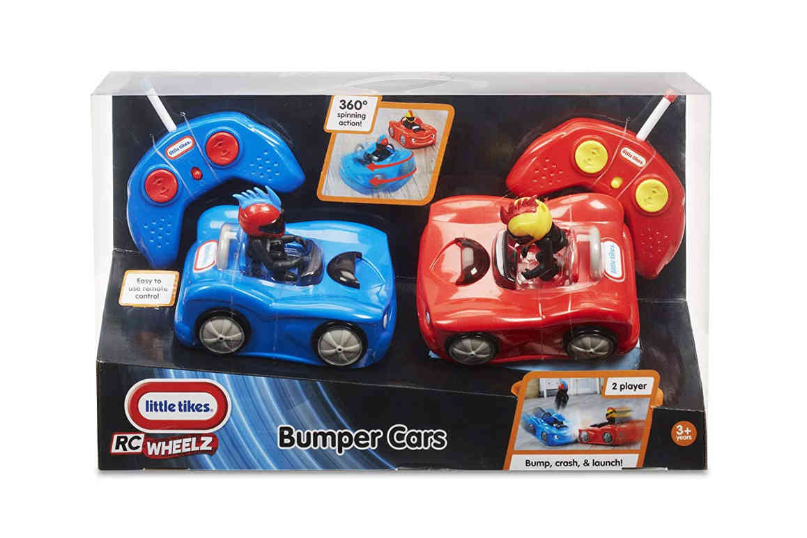 Remote controlled bumper deals cars