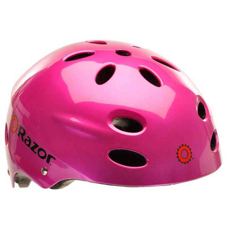 Pink razor deals helmet