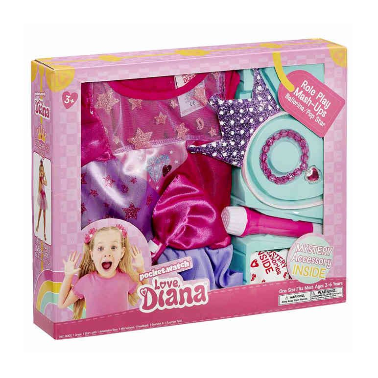 LOVE DIANA Ballerina Rockstar Dress Up