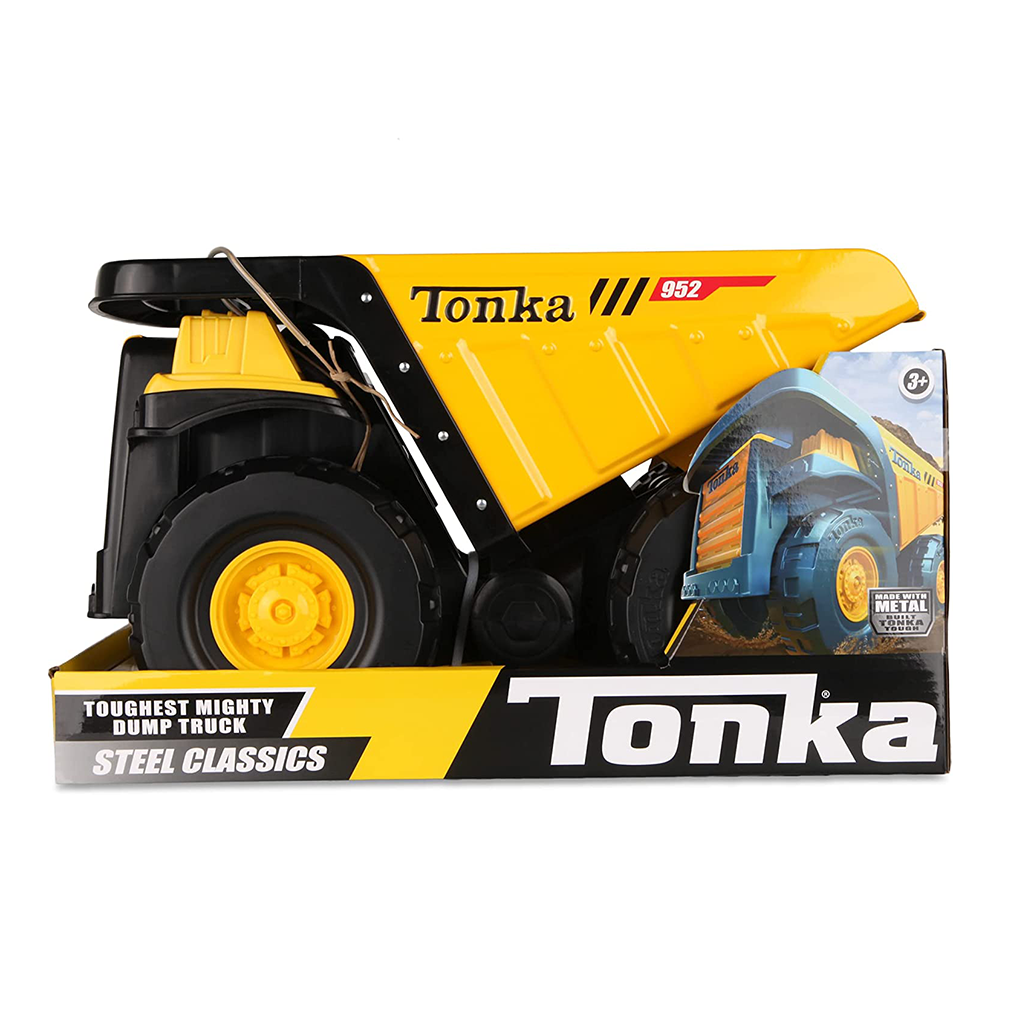 TONKA Steel Classics Toughest Mighty Dump Truck