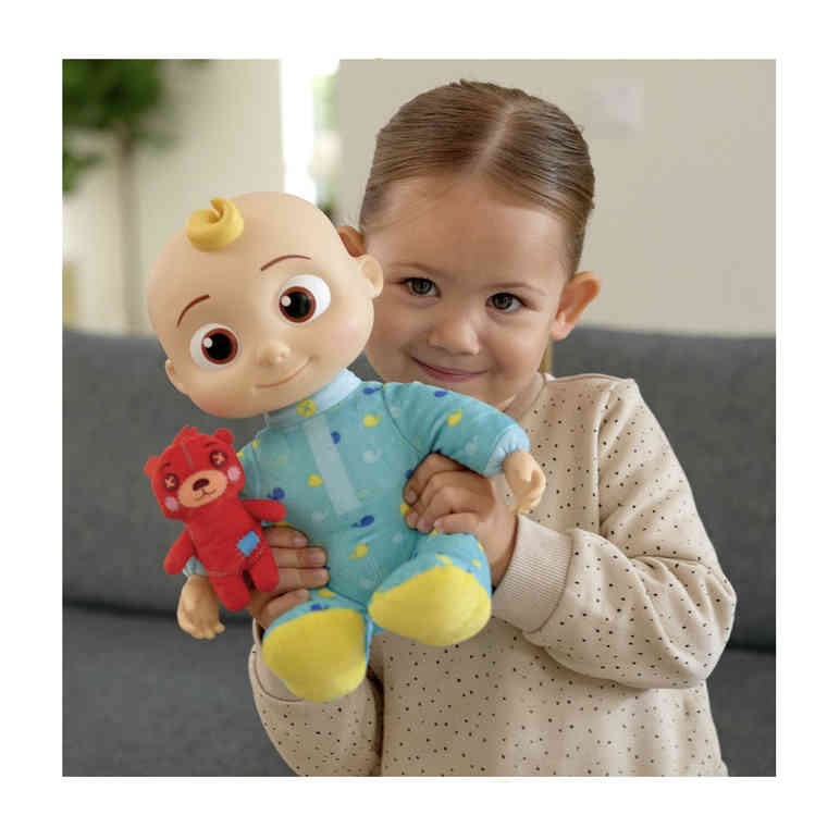 COCOMELON Roto Plush Bedtime JJ Doll