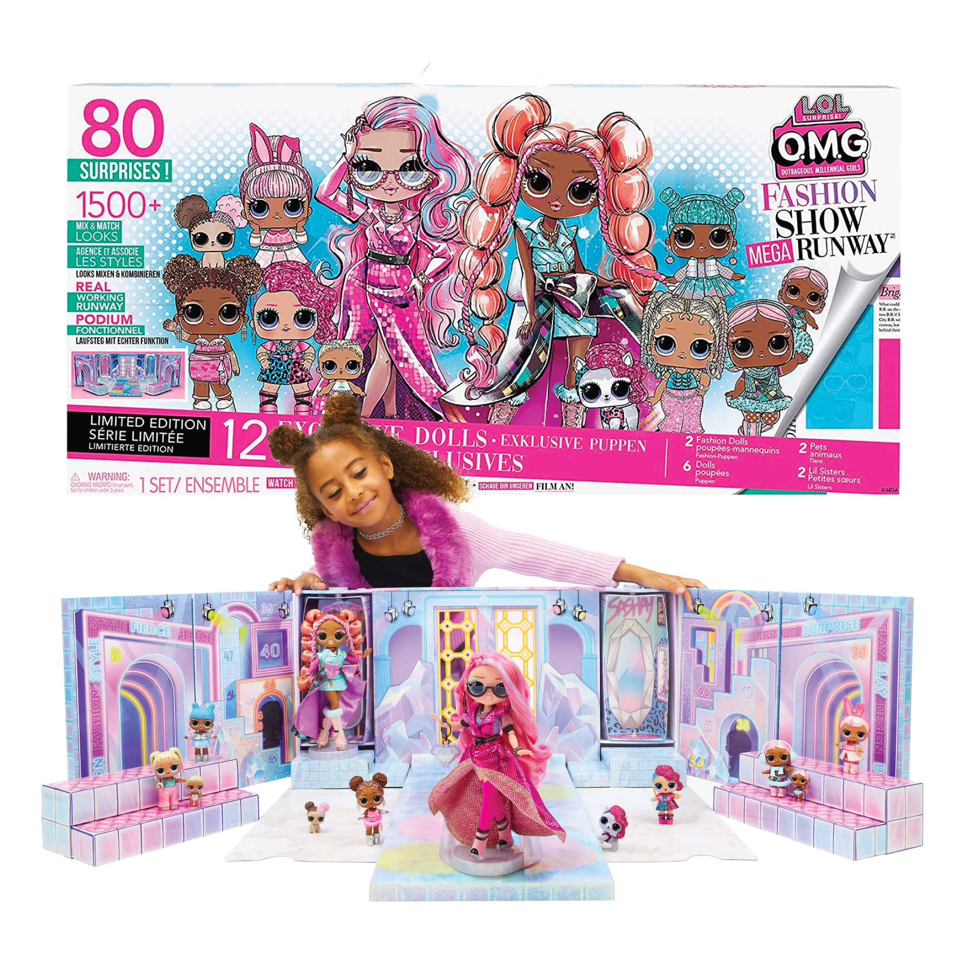 LOL OMG Fashion Show Mega Runway Extreme Surprise