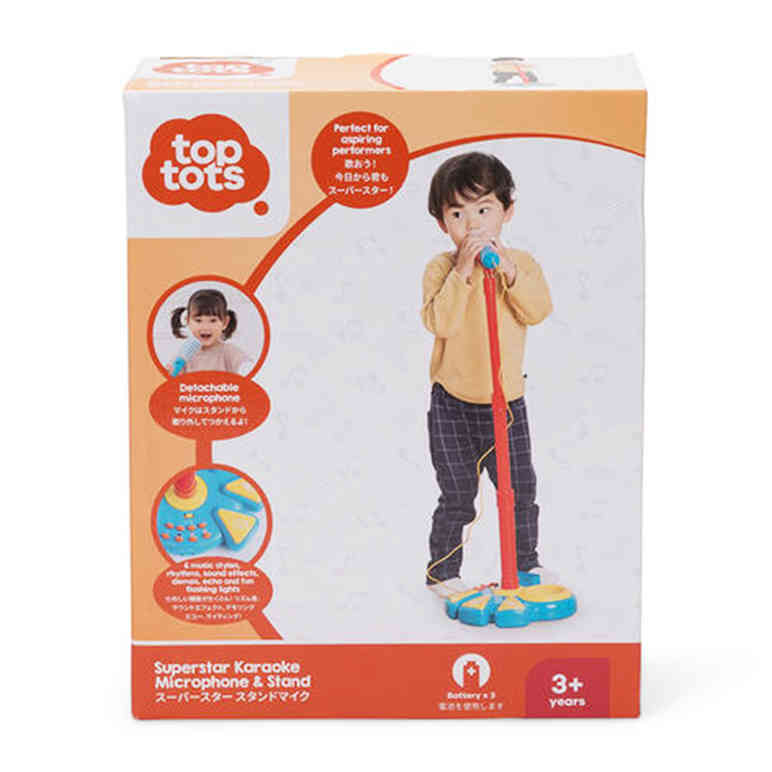 Superstar microphone with stand sales