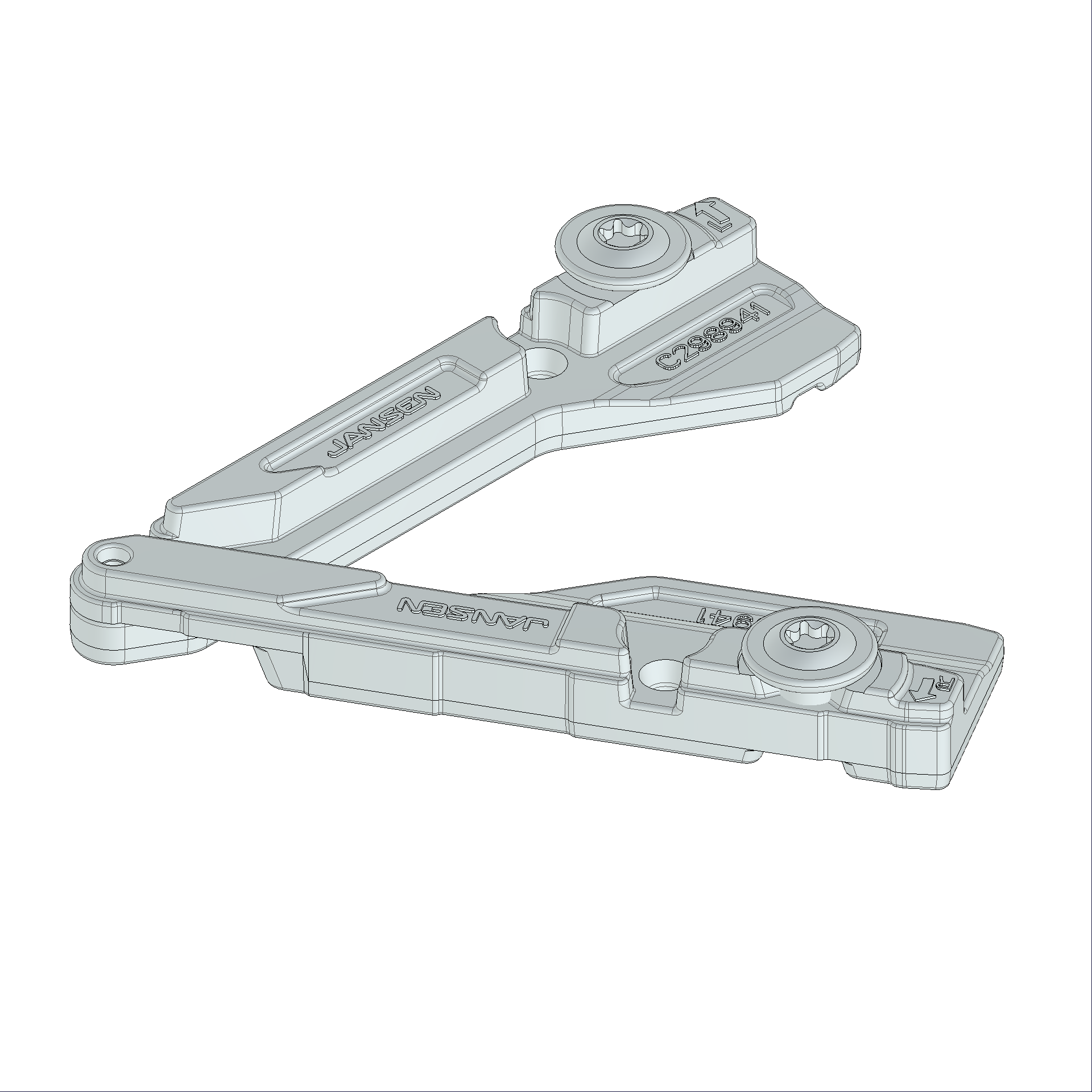 Verbinder C298941-CONNEX Holz-Metall-Fenster