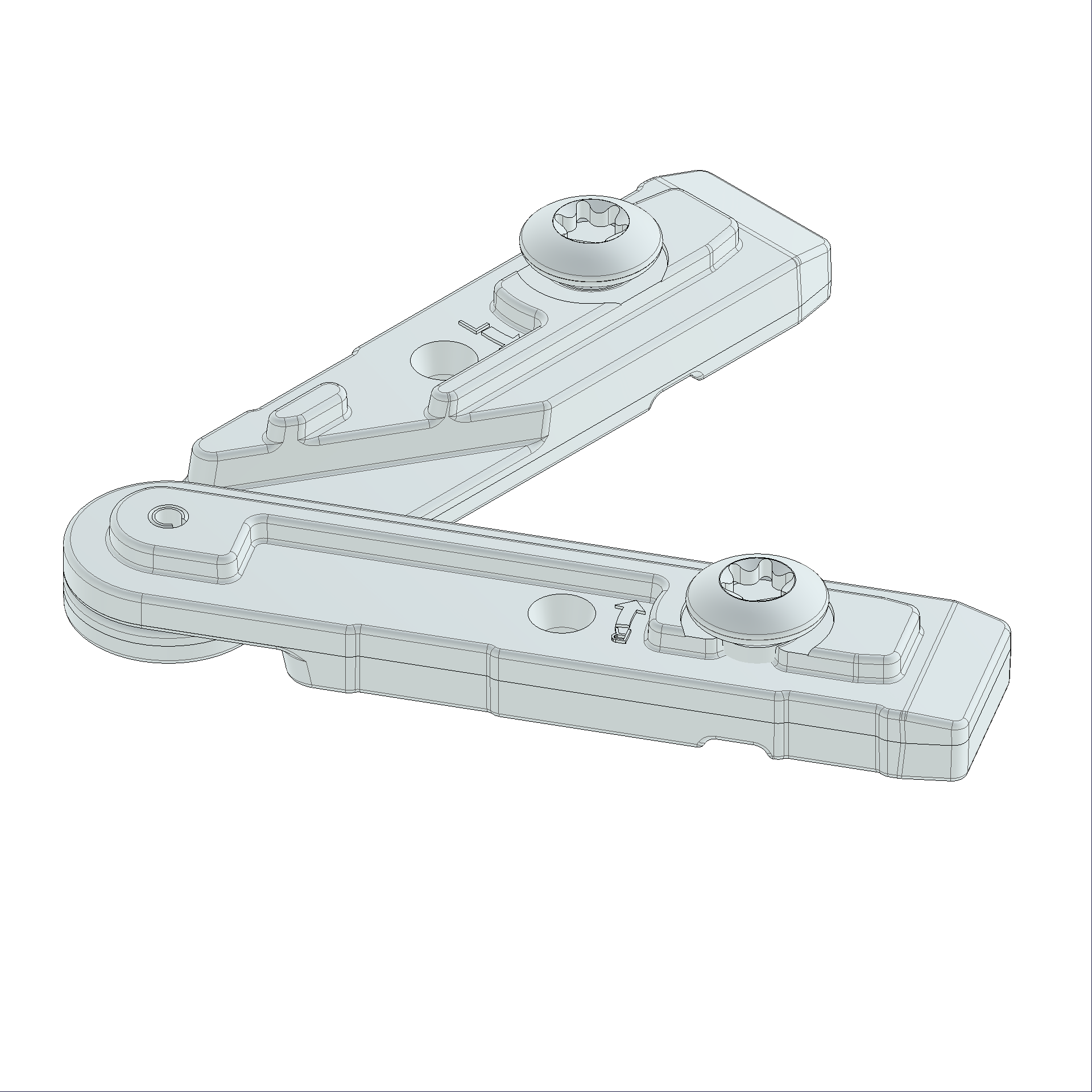 Verbinder C298942-CONNEX Holz-Metall-Fenster