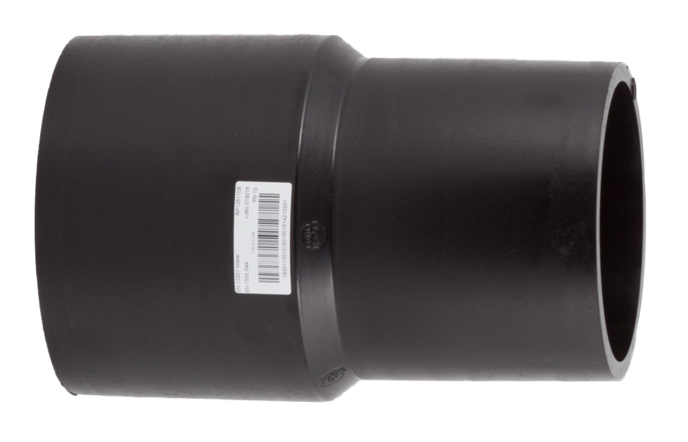 Reduction 110/63mm SDR11 PN16 S5 PE100