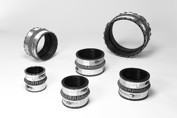 VPC pipe coupling 100 (102-133 mm)