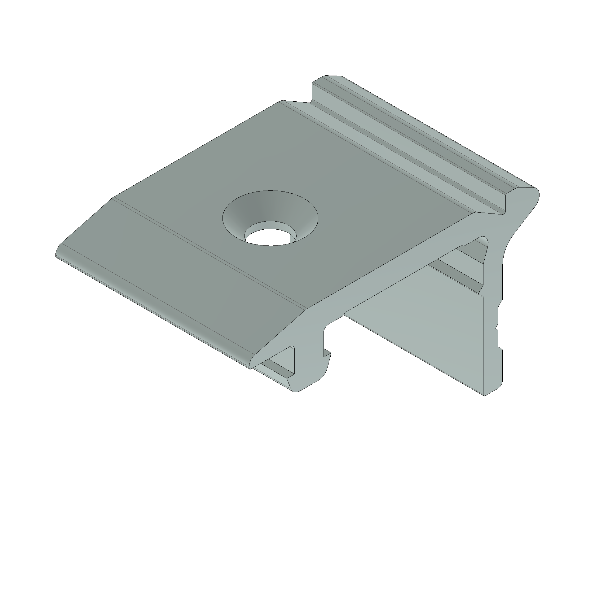 Halter C288755-Befestigungshalter Connex Holz-Metall-Fenster