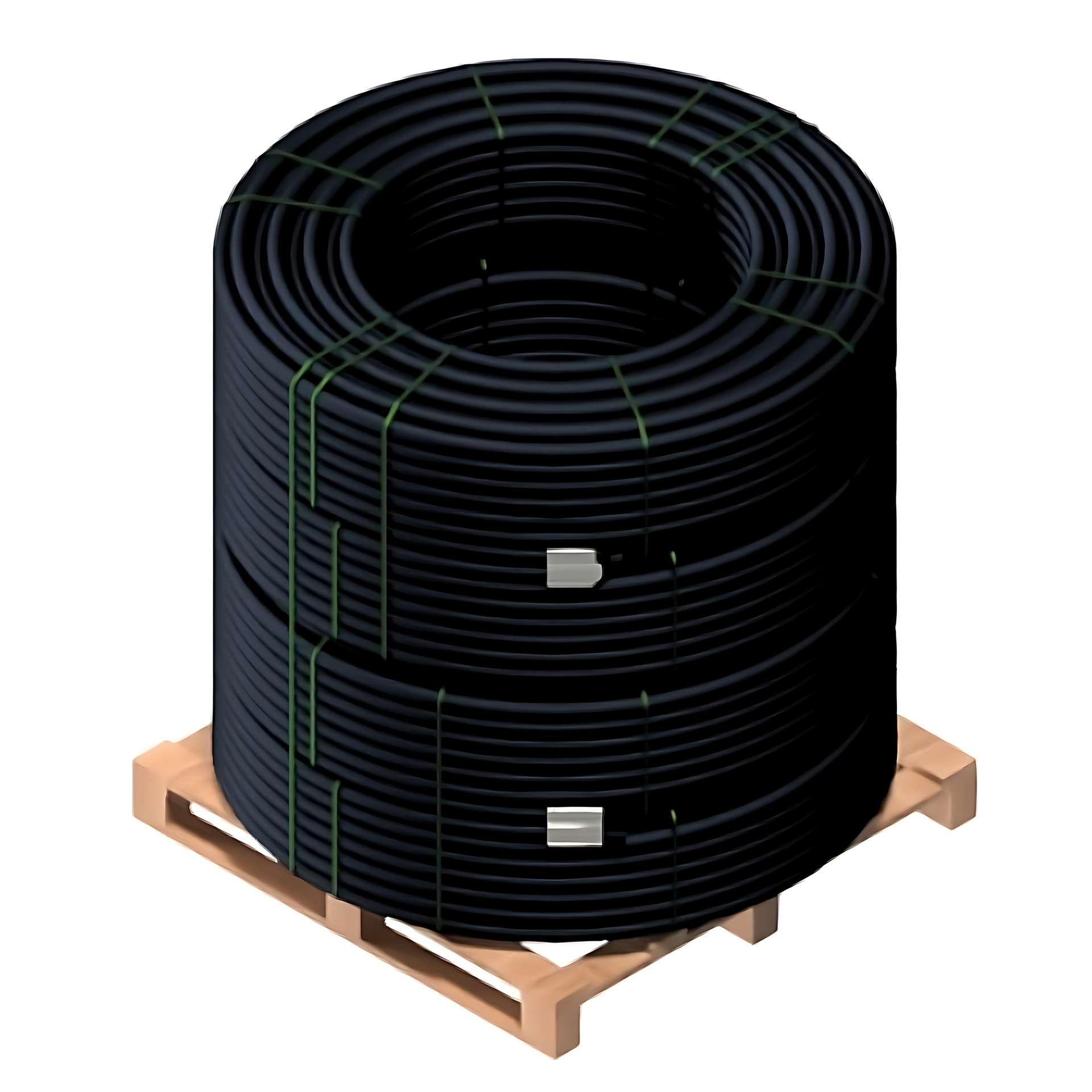 JANSEN hipress sonde géothermique double-u étanche à la diffusion PN35 PE100-RC/ALU/PE100-RC 42x3.5mm 130m