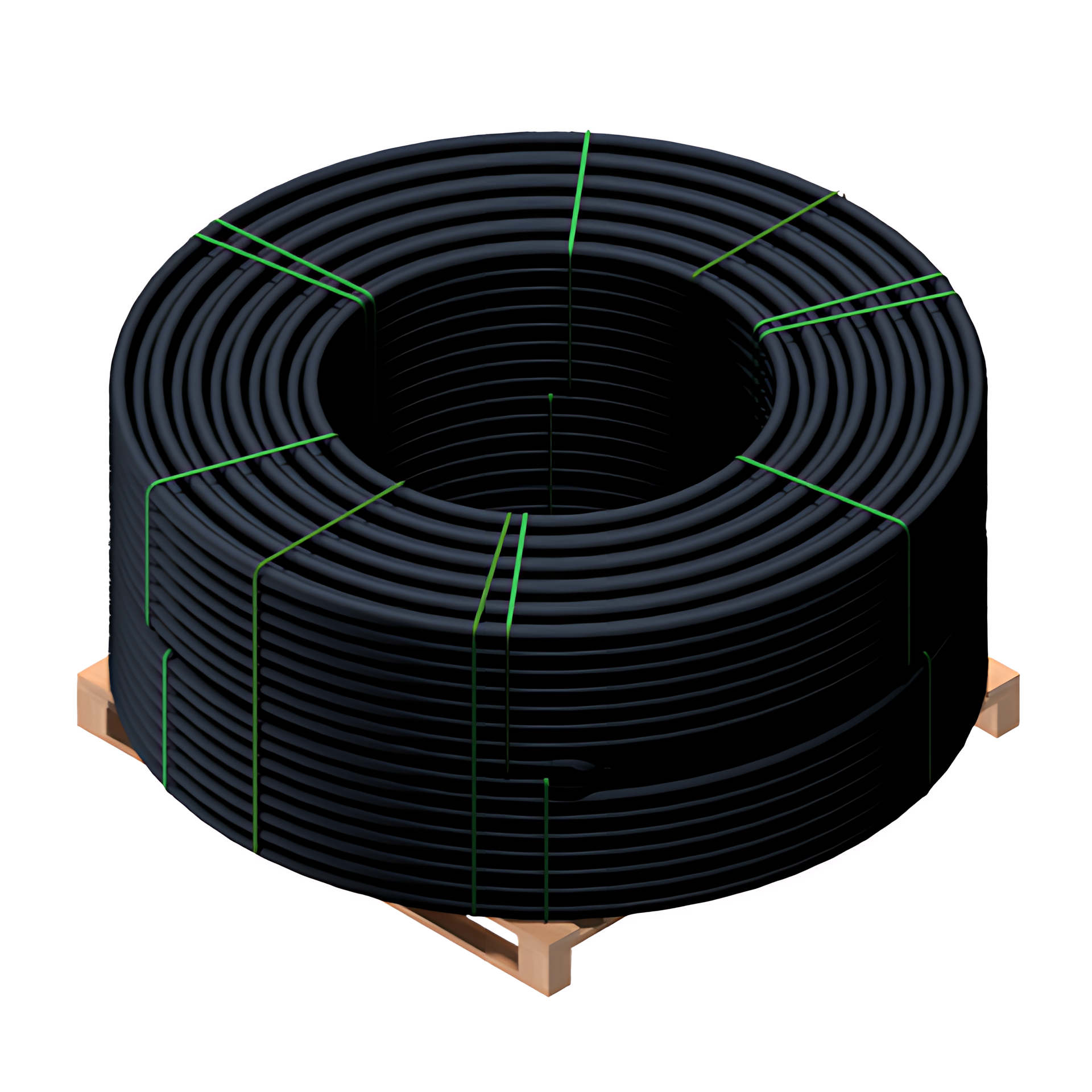 JANSEN vertex geothermal probe double-u PN20 PE100-RC 50x5.6mm 390m