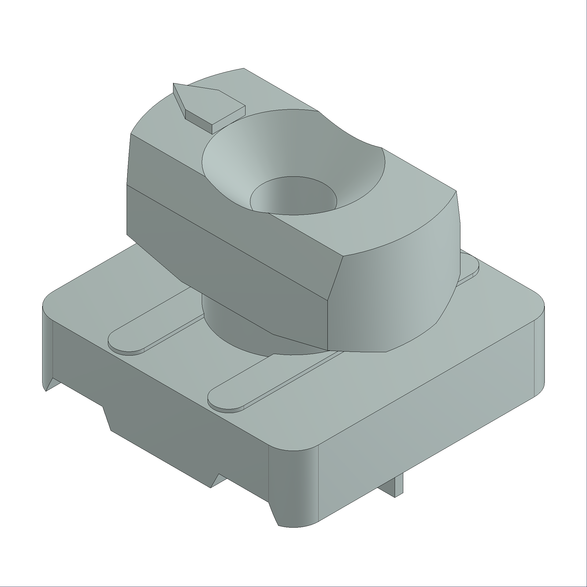 Halter C298926-Drehhalter Connex Holz-Metall Fenster