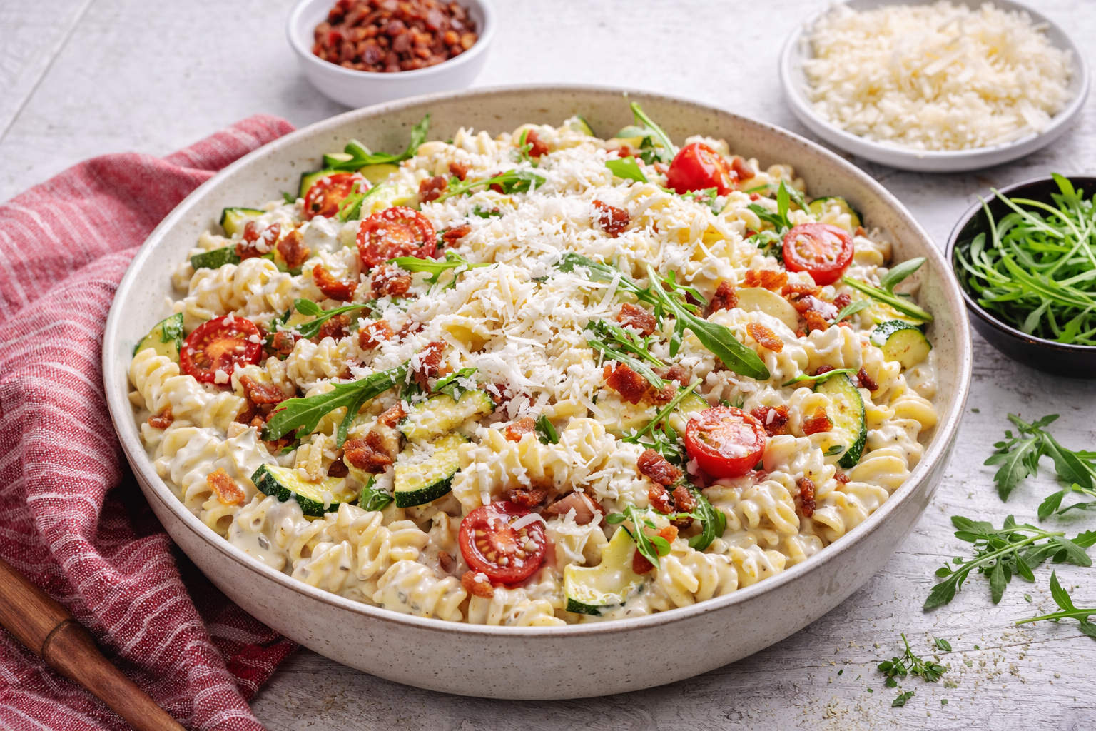 Truffel Spirelli Salade
