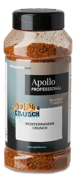 Apollo Street Food Splash &Crunch - Mediterranean Style 220g