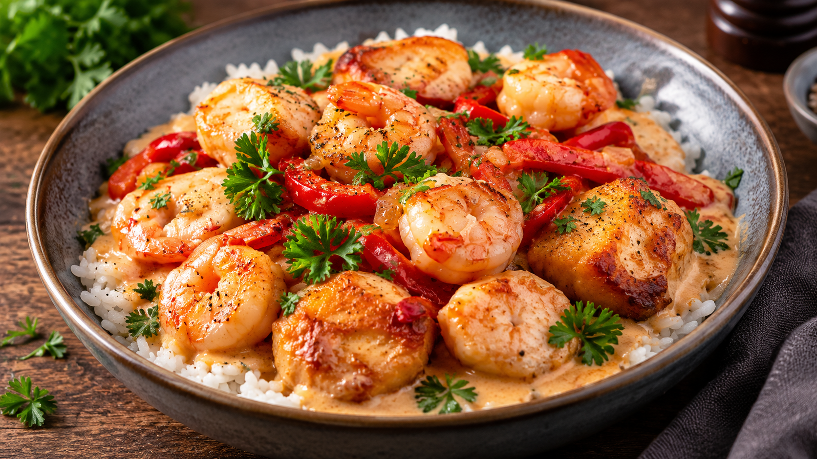 Scampi & Zeeduivel Diabolique