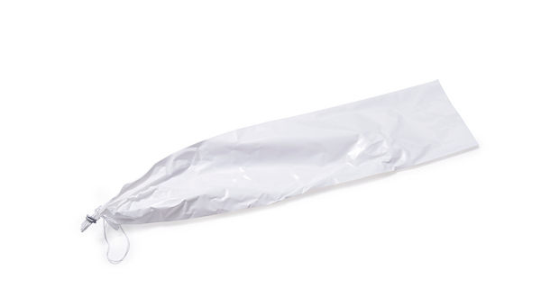 GA3000 PG 120mm Wit x 50cm met lus-kaliber 75 mm - 1KG