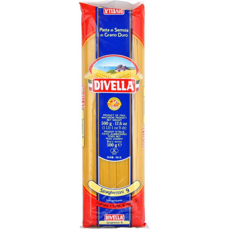 Divella Spaghettini - (36x500G)