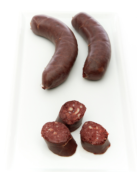 Bloedworst met suiker