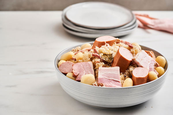 Choucroute op Brusselse wijze