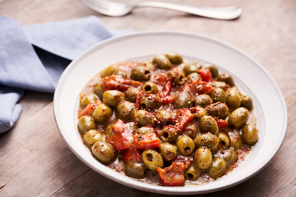 Griekse olijvensalade