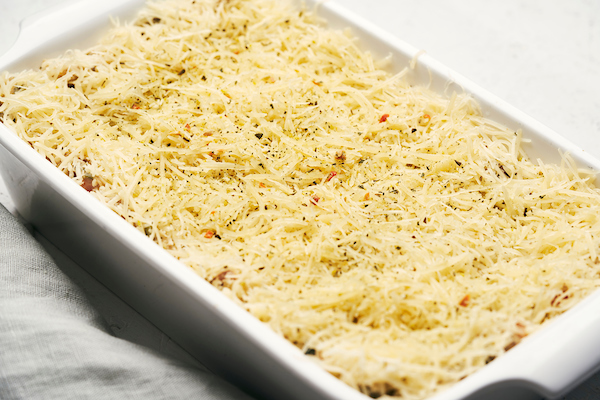 Pasta met ham & kaas