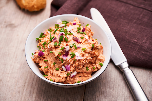 Spread van smeerpastei