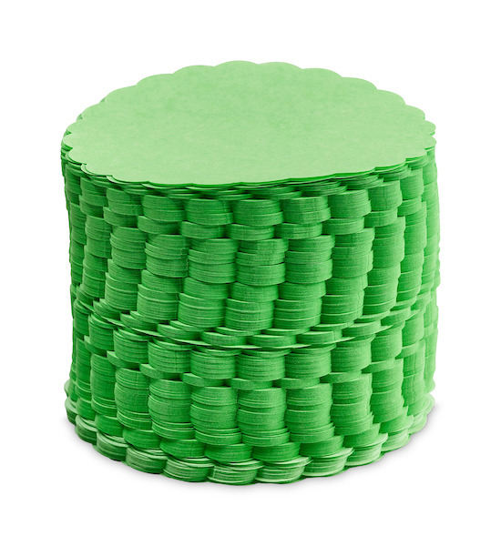 Groene Onderleggers Rond - 200G