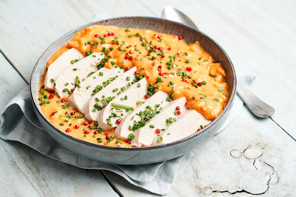 Kippenblokjes in Rivierasaus