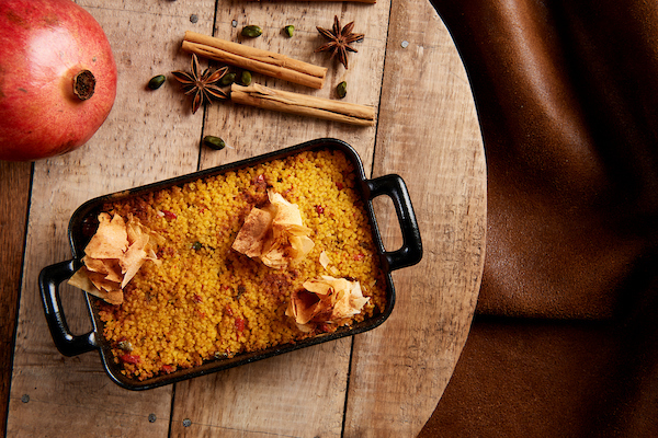 WBS- Moroccan minced meat casserole with filo florets