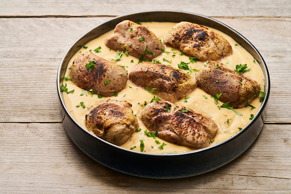 Ontbeende kalkoenbil