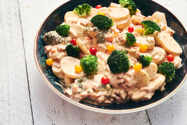 Ovenschotel uit Beieren met ham