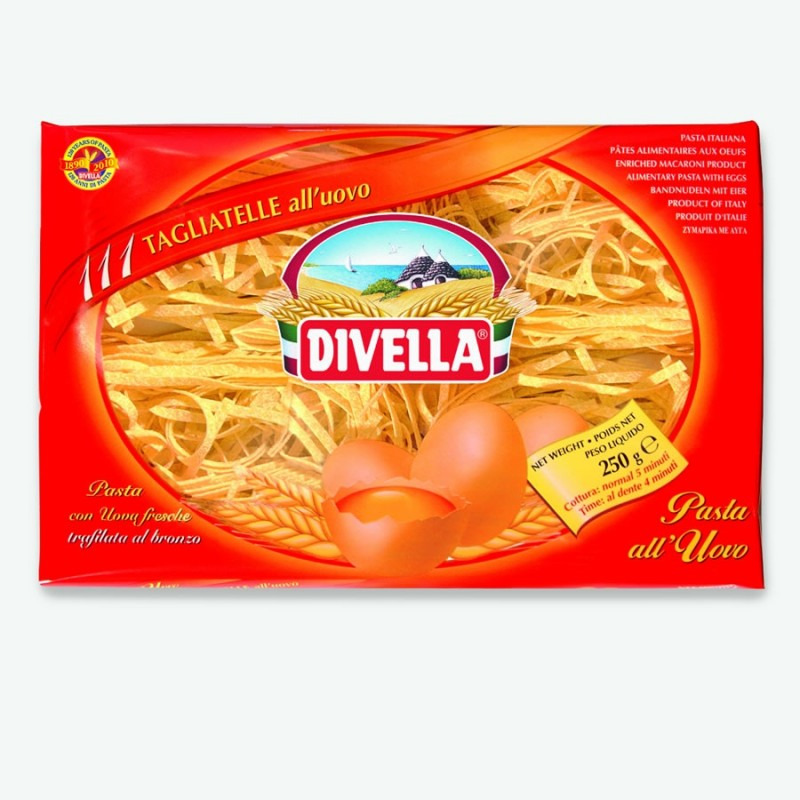 Divella Tagliatelle All'Uovo - (12x500G)