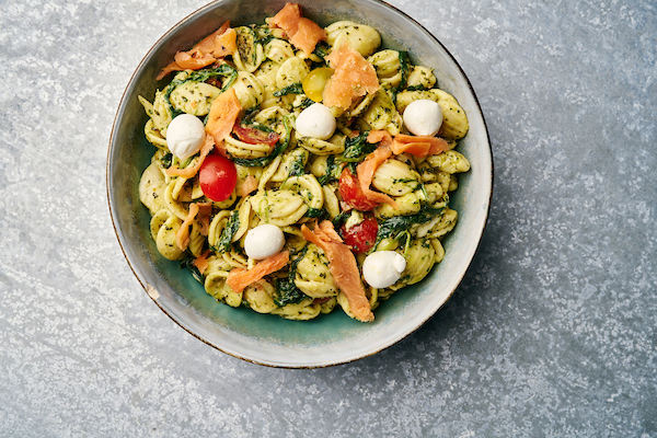 WBS- Pasta pesto salad