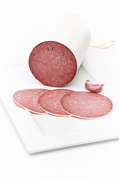 Salami met look