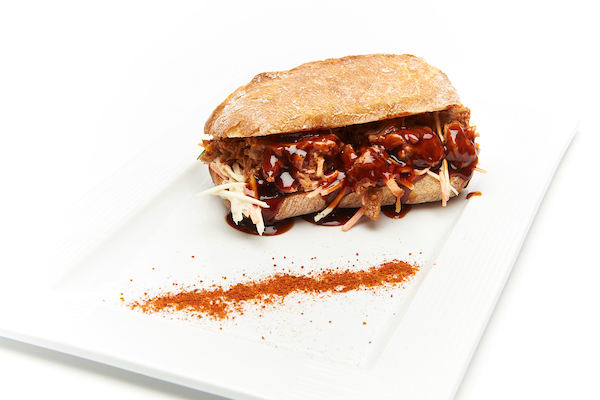 Sandwich pulled pork