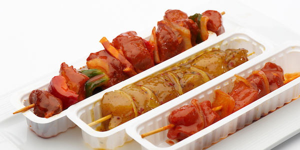 Saté met saté marinade