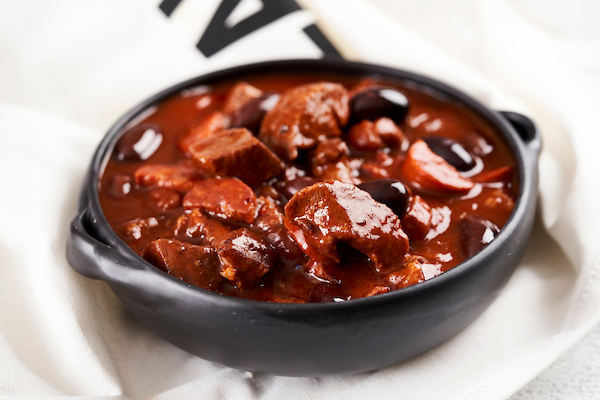 WBS- Pork stew with chorionic olives