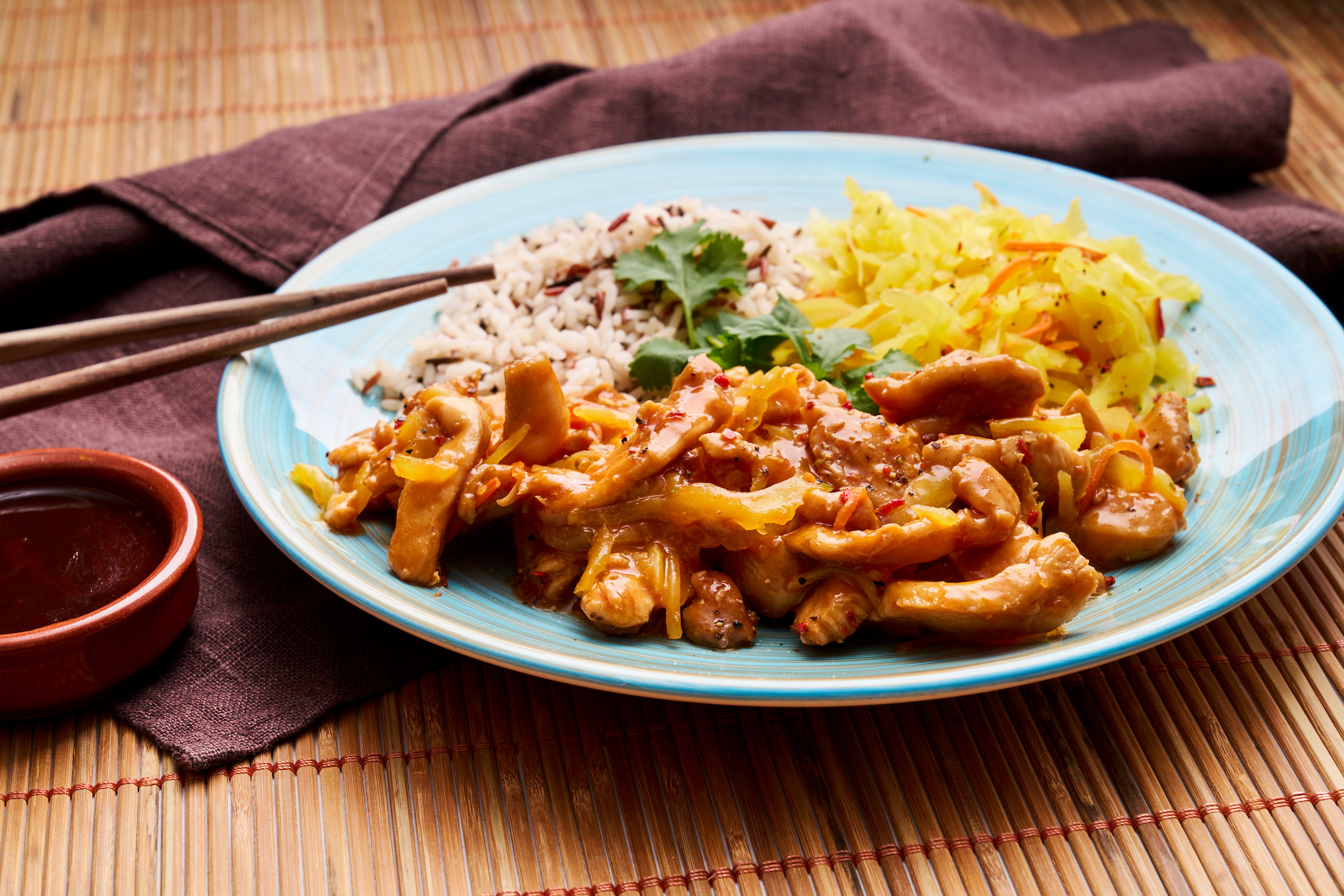 Babi Pangang met kip