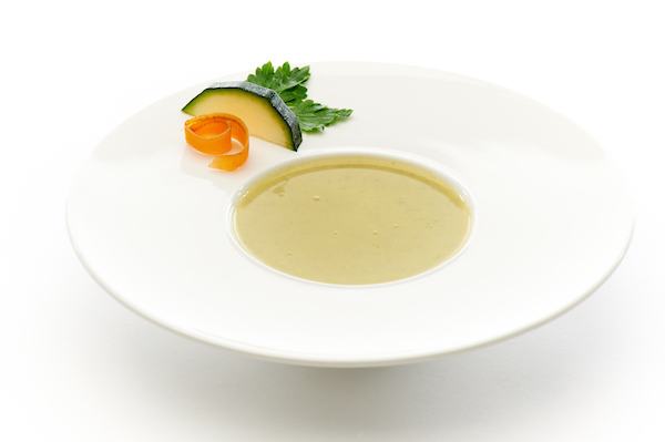 WBS- Zucchini cream soupwithrootofbasic cream soup