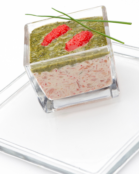 WBS- Cream of salmon pesto