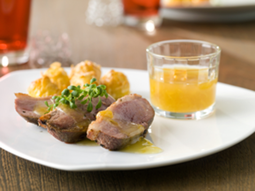 Eendenborstfilet met Sinaasappelsaus