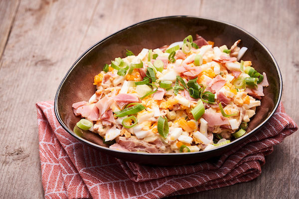 Ei-bacon salade