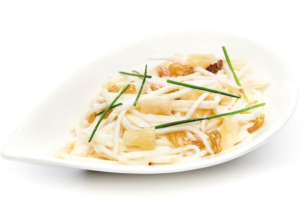 Exotische knolseldersalade