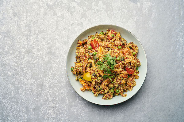 Indische currysalade