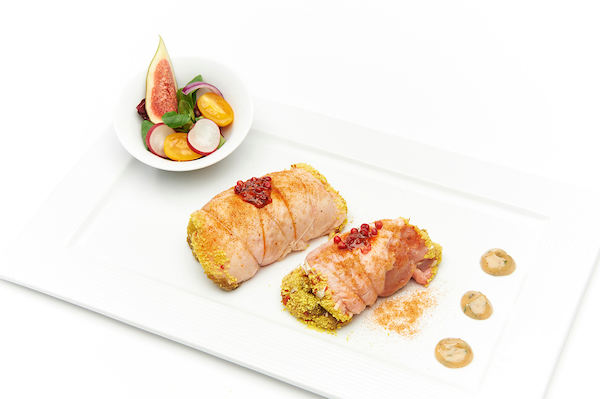 Opgevulde kippenbil met Top Marinade Girolles