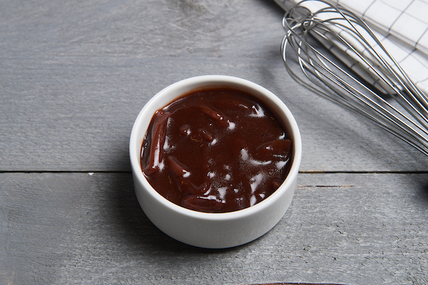 Rode wijnsaus met jussaus