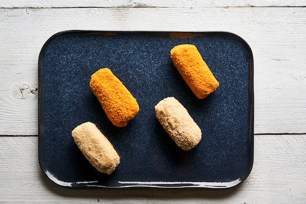 Kroket van witloof met pastramisnippers