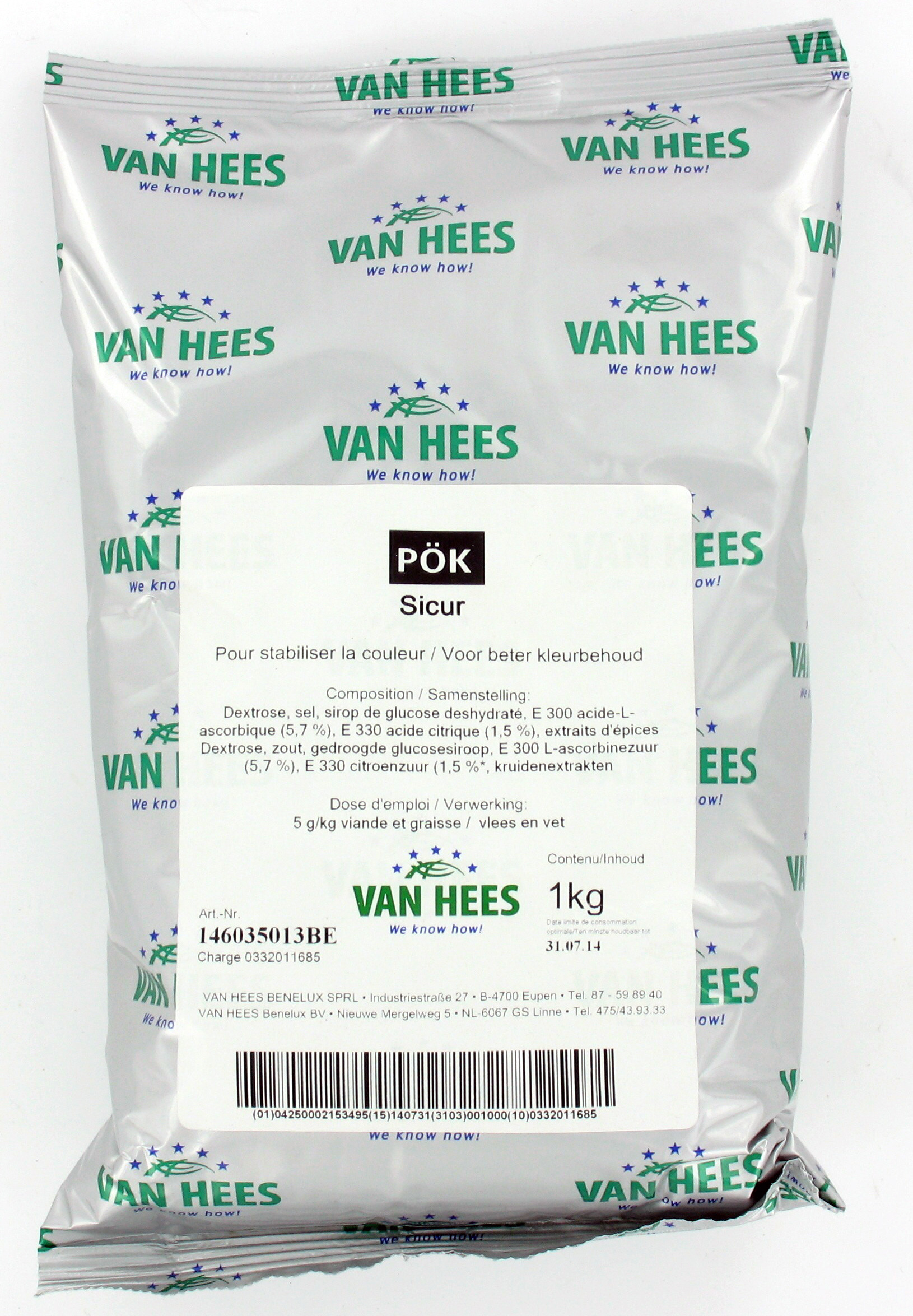 Pok Sicur Van Hees - 1KG
