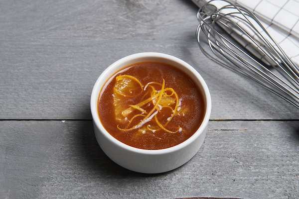 Sinaasappelsaus met jus