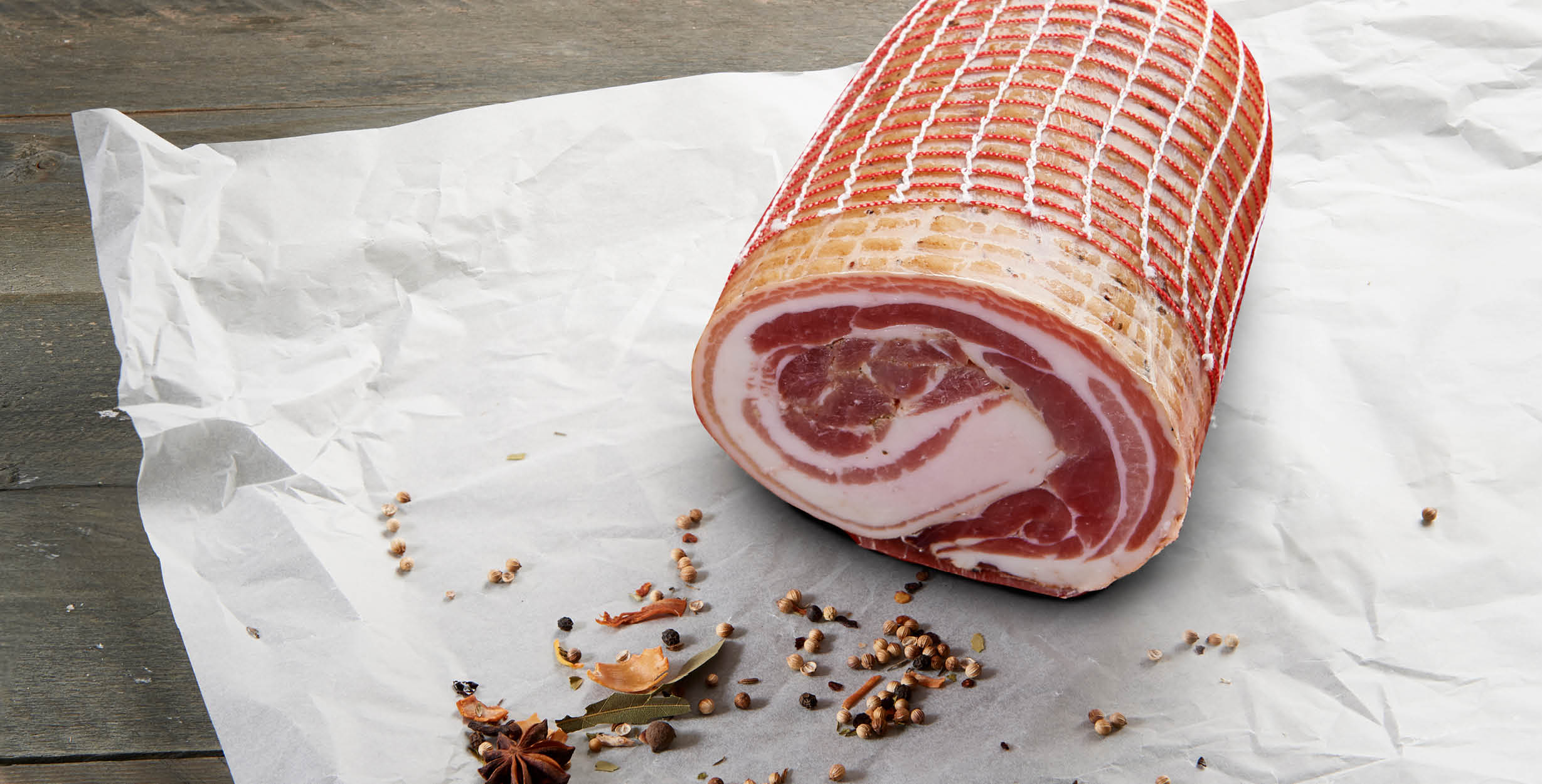 Doseerzouten onder Vacuüm Pancetta