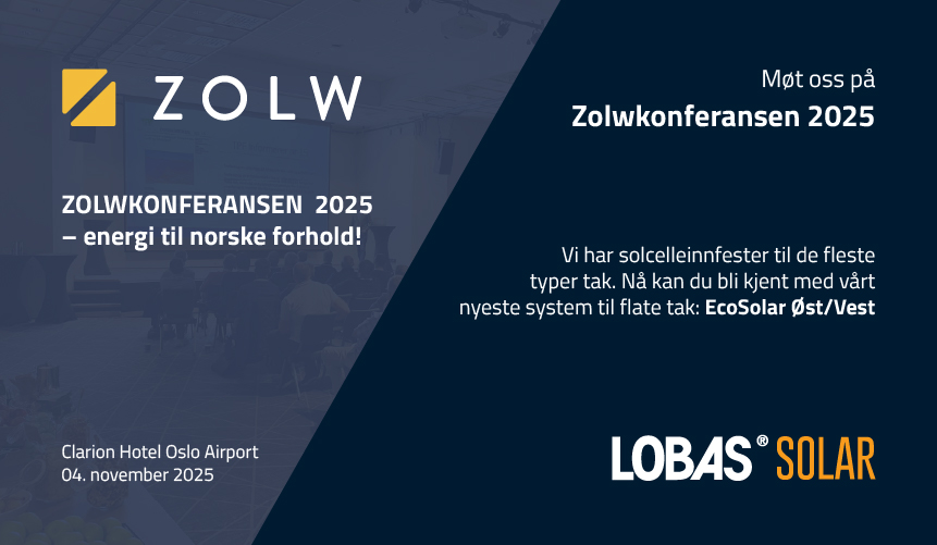 LOBAS SOLAR stiller på Zolwkonferansen 2025